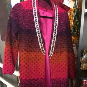 Beautiful brand new light coat thigh length